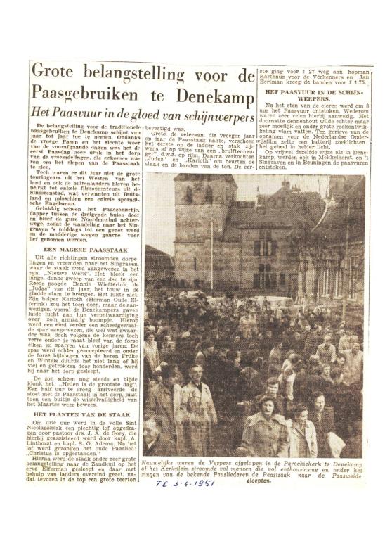 Krantenknipsels 1951-003